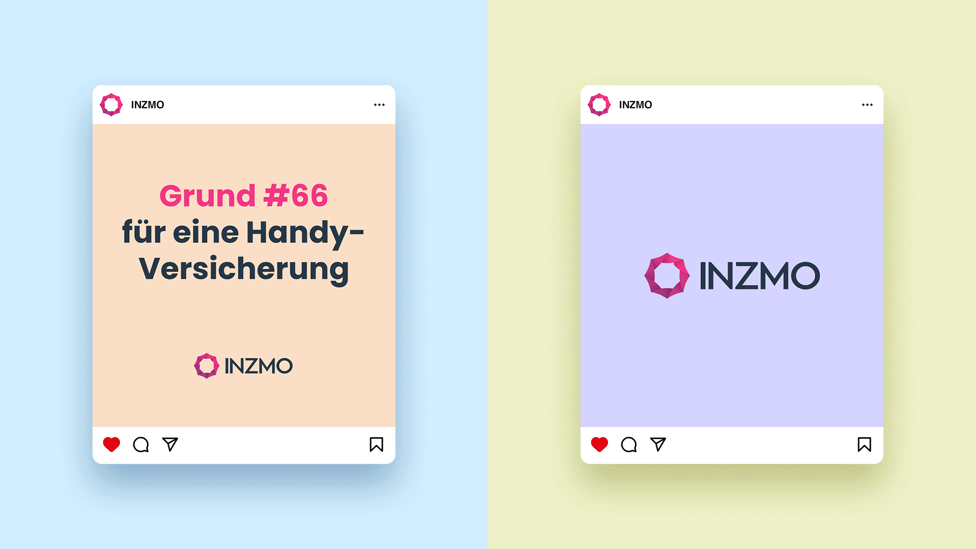Kirmes and teenager visuals for a campaign concept for INZMO insurance