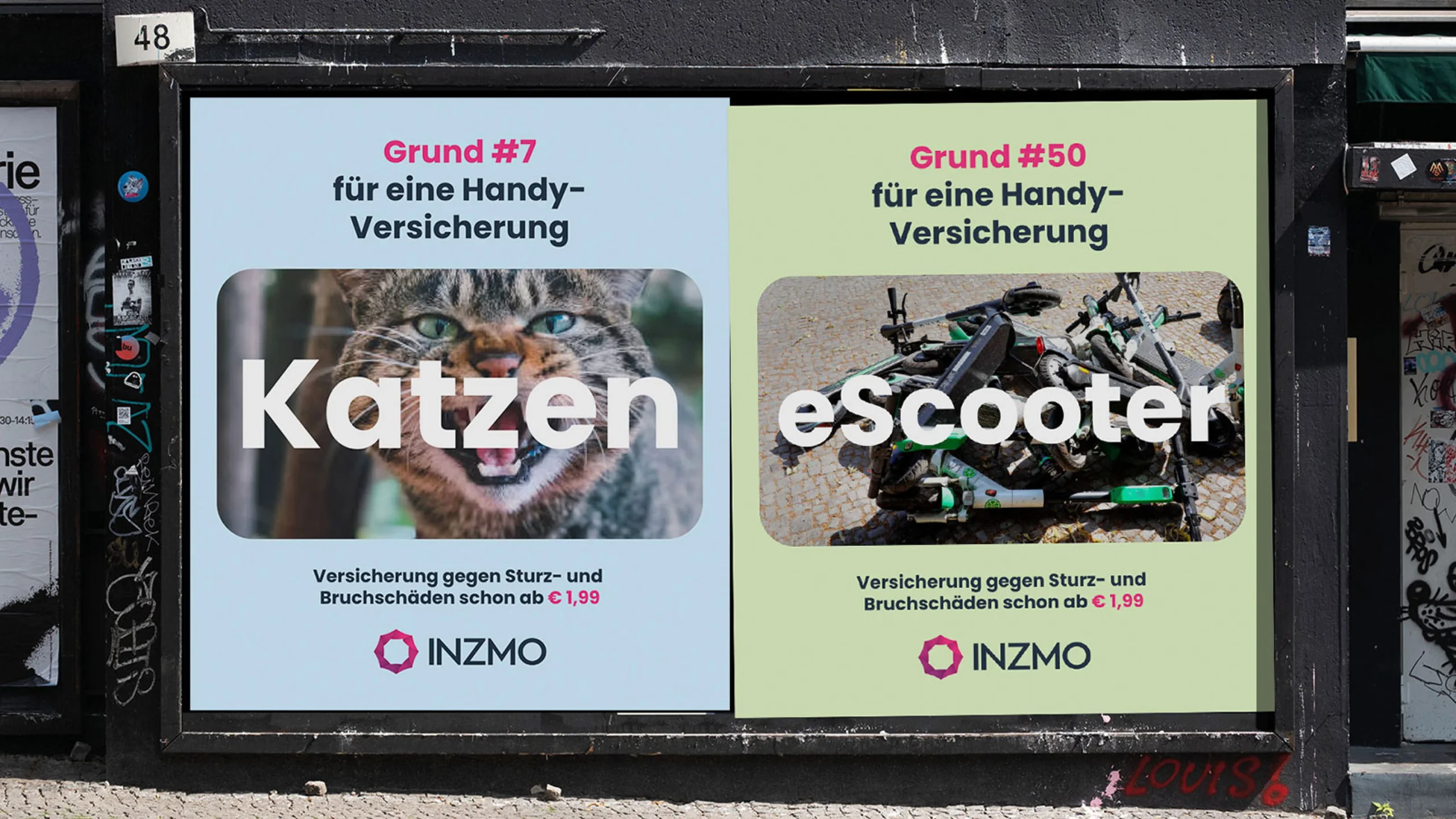 OOH Ad Campaign Concept for INZMO Insurance